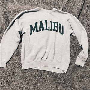 Brandy Melville oversized Malibu sweatshirt